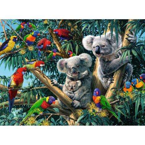 Koalas in a Tree 500pc Jigsaw Puzzle Extra Image 1